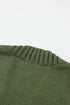 Front Pocket And Buttons Closure Cardigan
